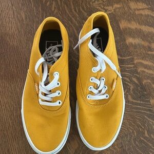 Vans women’s  Yellow Canvas Sneakers
